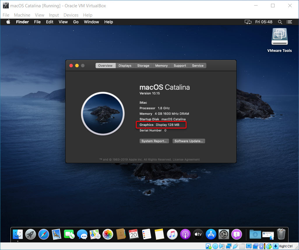 use nvidia card in vmware for mac os